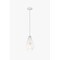 Z-Lite Quintus 1 Light Mini Pendant, Gloss White 442MP-WH - alternate 6